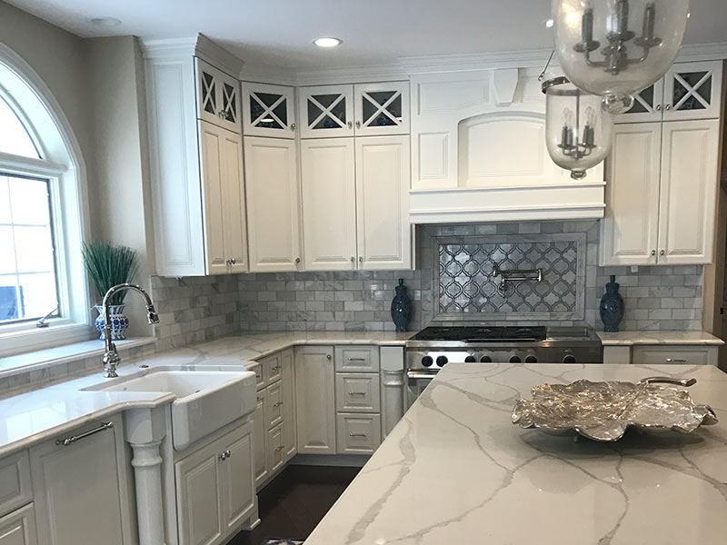 Gorgeous timeless quartz kitchen